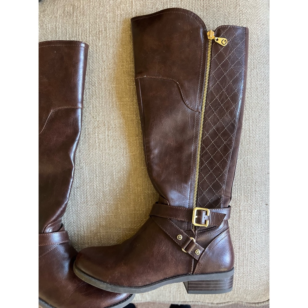 Brown Guess boots Women’s Size 9